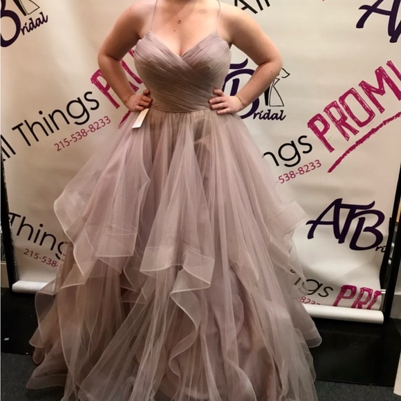 Dusty Lavender Beaded Dress